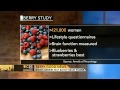 Berries boost brain power: study