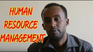 Human Resource Management