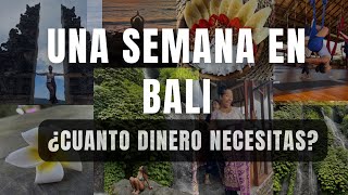 TODO ESTO GASTE EN BALI POR UNA SEMANA I HOTEL TODO INCLUIDO I YOGA I 6 dias de SPA