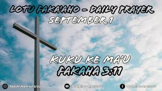 Tongan Daily Prayer - Kuku ke ma'u - Fakaha 3:11 - Malanga & Lotu Fakatonga 2020