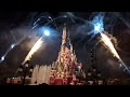 amazing fireworks display at disneyland