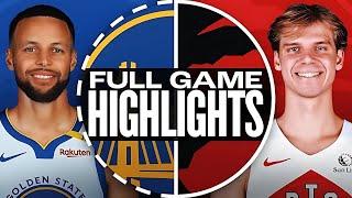 WARRIORS vs RAPTORS FULL GAME HIGHLIGHTS | January 12, 2025 | NBA Full Game Highlights Today (2K25)