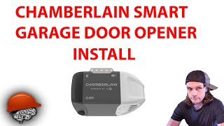 Chamberlain Smart Garage door opener install