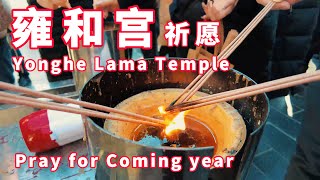 China Luna New Year | Pray at the Yonghe Lama Temple