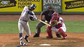 NYY@BOS: Gregorius leads off 5th with a solo home run