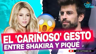 El 'cariñoso' gesto entre Shakira y Gerard Piqué en medio de la polémica