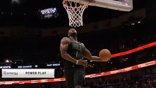 Zion Williamson throws down windmill dunk with no run up vs Hawks 🤯