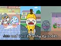 Wolf and Dolphin's funny animation | compilation of short animations