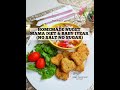 Nuget homemade untuk mama diet & baby 1tahun