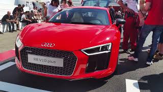 Ronco do Audi R8 V10 Plus exposto no GTI Treffen de 2015 - Agro Engenharia.Social 🚗