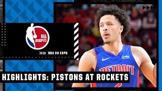 Detroit Pistons at Houston Rockets | Full Game Highlights