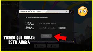 RAPIDO COMO RECUPERAR TU CUENTA de free fire 2025 ACTUALIZACION RECLAMA 3 ASPECTOS GRATIS FF LATAM