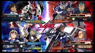 サンドロック＆戦国　VS　フルグランサ(EX)＆GP02(EX)