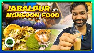 Monsoon Street Food in Jabalpur | Gupta Bhelpuri, Teen Patti Mangode, Sharda Tea | Veggie Paaji