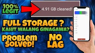 Download FULL STORAGE PROBLEM SOLVED IN JUST A MINUTE || FREE UP PHONE STORAGE, NO MORE LAG 100% LEGIT mp3