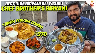 The Best Hyderabadi Dum Biryani in Mysuru | Chef Brother's | Kannada Food Review | Unbox Karnataka