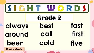 2nd GRADE READING PRACTICE | NEW DOLCH SIGHT WORDS FOR GRADE 2 | WORDS FOR READING PRACTICE