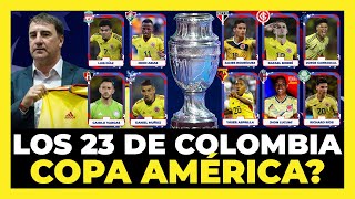 Estos Serían los 23 convocados del DT de Colombia para la Copa América 2024 🇨🇴🏆