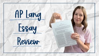 Ap Lang Essay Review