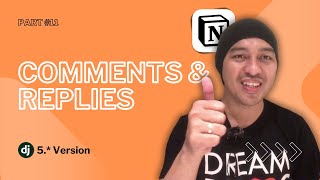 🚀 Simple Apps Part #11 - Comments and Replies | Django | Notion