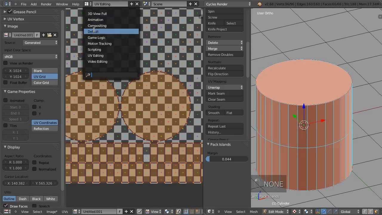 Blenderlounge - UV Mapping Sur Blender - YouTube