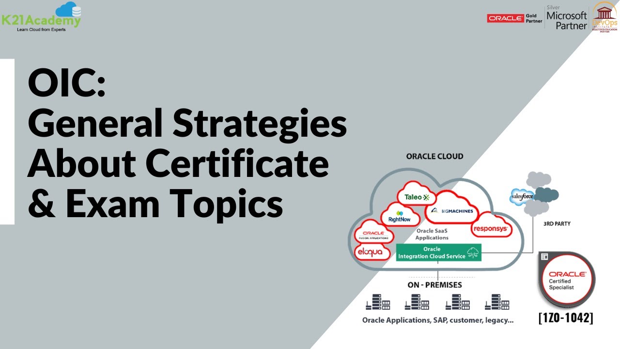 How To Pass Oracle Integration Cloud (OIC) Certification - Strategies ...