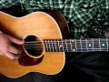 Vintage 1951 Gibson J50 J-50 Acoustic Guitar Demo