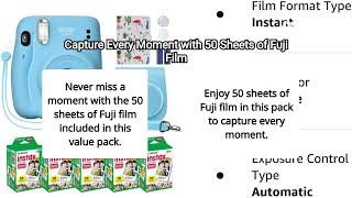 Fujifilm Instax Mini 11 Review: Sky Blue Camera \u0026 Value Pack!