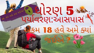 ધોરણ 5 પર્યાવરણ આસપાસ એકમ 18 હવે અમે ક્યાં જઈએ ?