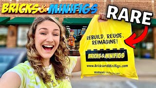 SO MANY RARE & EXCLUSIVE LEGO SETS! | Bricks & Minifigs Shopping Vlog