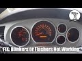 EASY FIX: Blinkers or Flashers Not Working