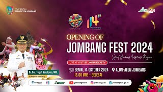 🔴 LIVE | OPENING OF JOMBANG FEST 2024