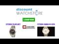 citizen ag8342 52l men s blue dial gold plated steel bracelet multi function watch review video