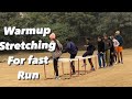 Running warmup stretching #ytshorts #running #warmup #stretching #runningtips #army #physical #like