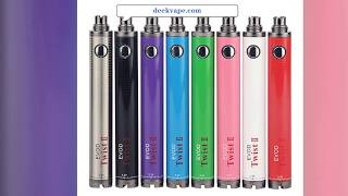 EVOD twist II 510 Vape battery