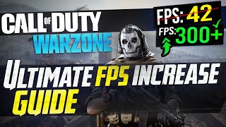 🔧 COD: WARZONE Dramatically increase performance / FPS with any setup! / Best Settings!