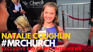 Natalie Coughlin interviewed at the Red Carpet Premiere of Mr. Church #MrChurch