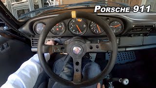 FIRST START! Air Cooled Porsche 911 Carrera POV Drive (Binaural Audio)