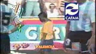 Seleccion Colombia gol de Adolfo Valencia contra Argentina