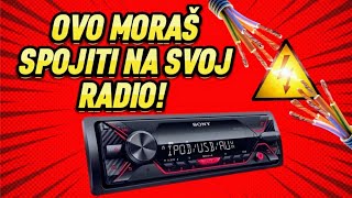 Kako povezati radio da se ugasi, kad se ugasi auto.