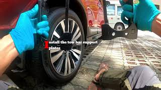 Mitsubishi Outlander 2020 Tow Hitch Installation Singapore - Westfalia, TEB7AS