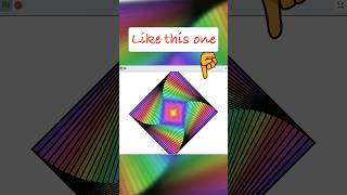 How to Create COOL 3D Patterns with Scratch Coding #scratch #scratchtutorial #shorts