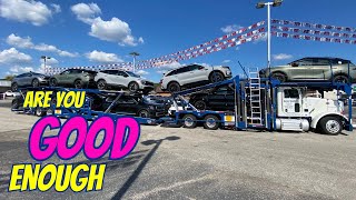 Don't get into car hauling. Unless....  #carcarrier #carhauler #truckdriving #truckingbusiness