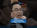 geramnya hakim lihat pengacara irfan debat sengit dengan jpu karena alat bukti ketok palu keras