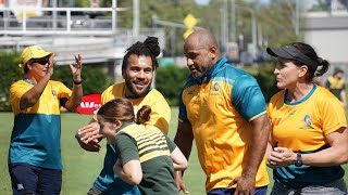 Classic Wallabies Rugby Coaching Clinics in Central Queensland