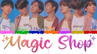 ✨ BTS (방탄소년단) - Magic Shop [Color Coded Lyrics Han|Rom|Esp] ✨