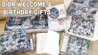 Dior Welcome \u0026 Birthday Gifts | 💙Dior Beauty Privé AKA Dior Beauty Loyalty Program