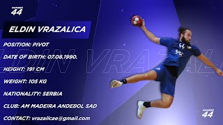 Eldin Vrazalica - Pivot - AM Madeira Andebol SAD - Highlights - Handball - CV - 2020/21