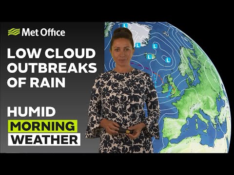 08/08/24 – Lluvia empujando hacia el noreste – Pronóstico del tiempo matutino en el Reino Unido – Met Office Weather