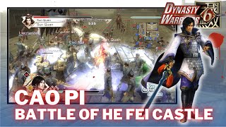 Dynasty Warriors 6 - Cao Pi - Free Mode - Master Difficulty - Battle of He Fei Castle